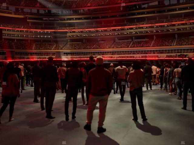 SoFi Stadium - Section Level 1 West Suite D Seat View