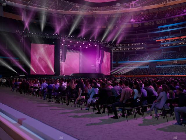 SoFi Stadium - Section Level 1 West Suite D Seat View SoFi Stadium - Section Level 1 West Suite D Seat View