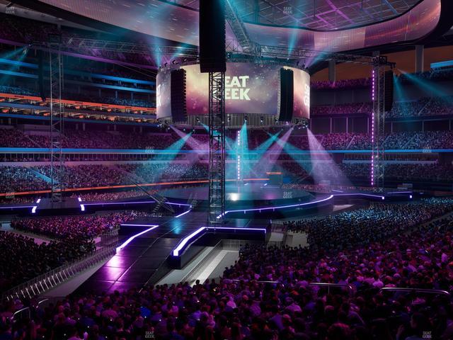 SoFi Stadium - Section Level 2 East Suite 1 Seat View