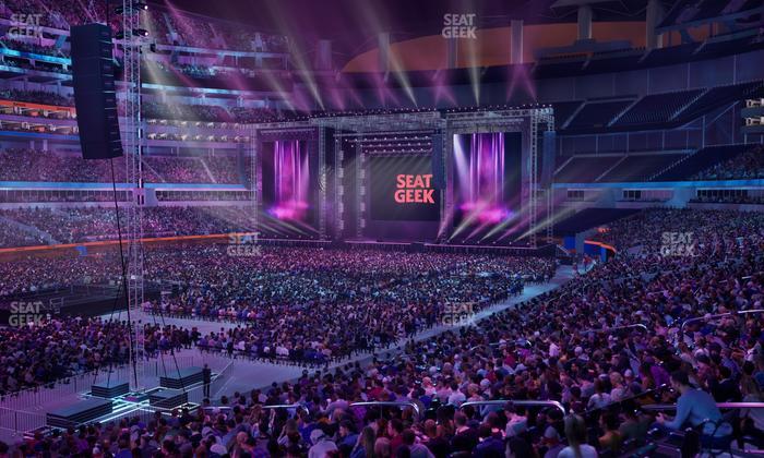 SoFi Stadium - Section Level 2 East Suite 1 Seat View