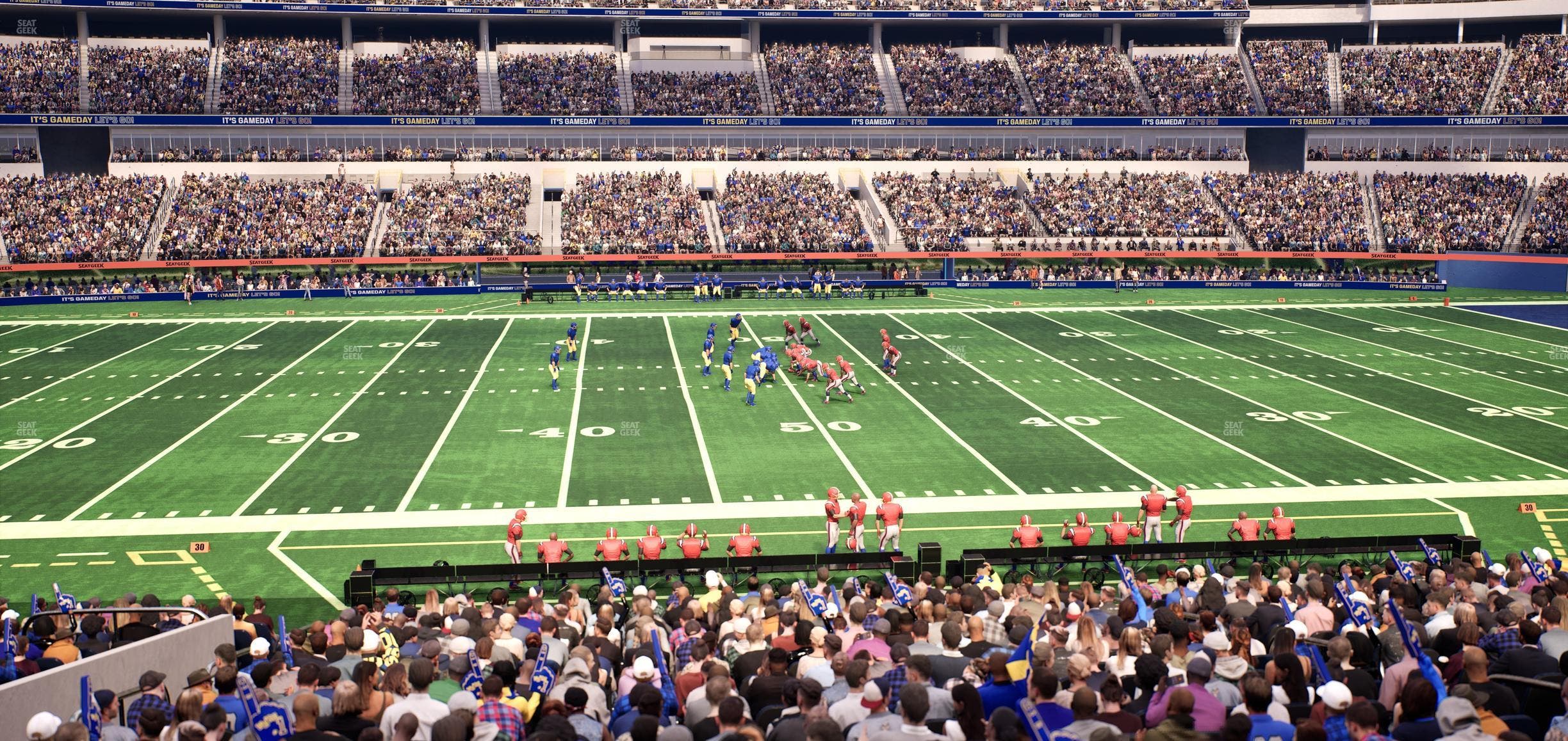 SoFi Stadium - Section Level 2 East Suite 10 Seat View