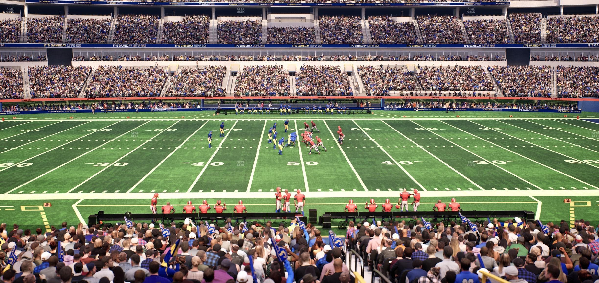 SoFi Stadium - Section Level 2 East Suite 11 Seat View