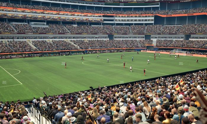 SoFi Stadium - Section Level 2 East Suite 4 Seat View