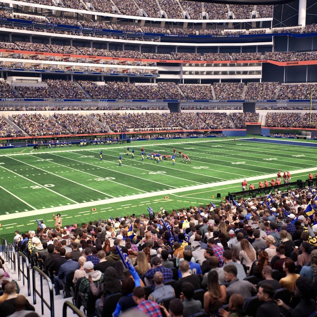 SoFi Stadium - Section Level 2 East Suite 4 Seat View