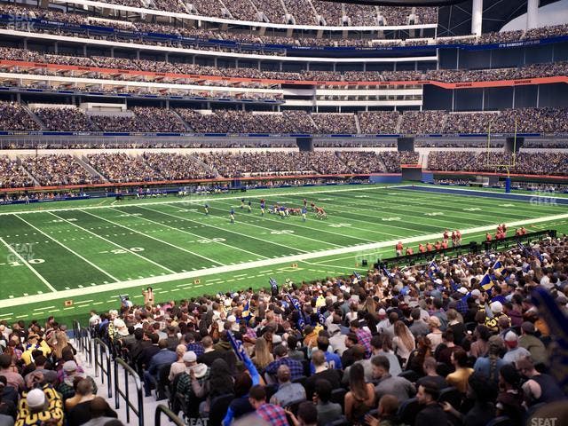 SoFi Stadium - Section Level 2 East Suite 4 Seat View