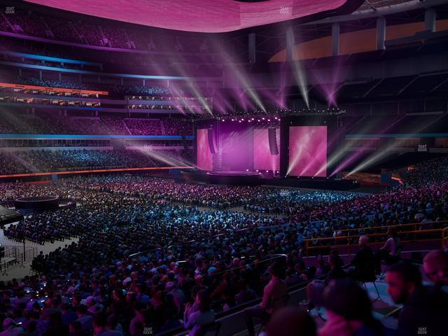 SoFi Stadium - Section Level 2 East Suite 5 Seat View SoFi Stadium - Section Level 2 East Suite 5 Seat View