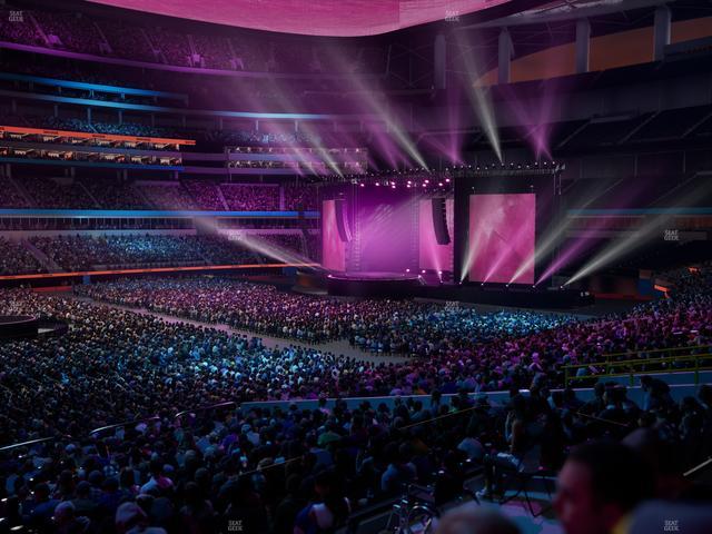 SoFi Stadium - Section Level 2 East Suite 7 Seat View SoFi Stadium - Section Level 2 East Suite 7 Seat View