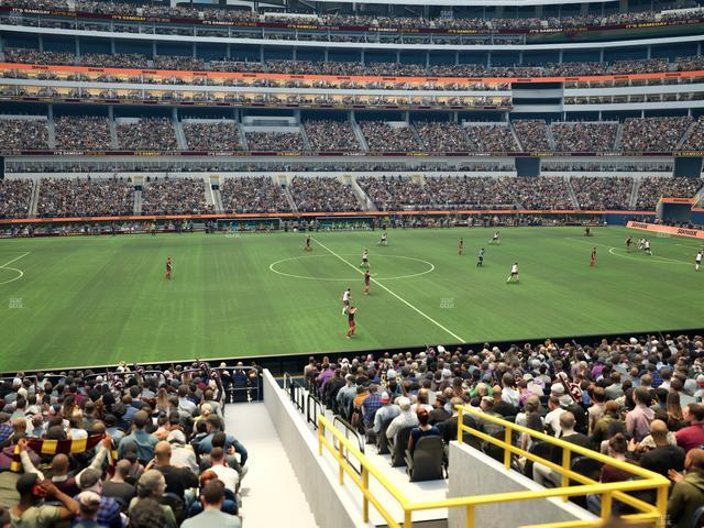 SoFi Stadium - Section Level 2 East Suite 9 Seat View