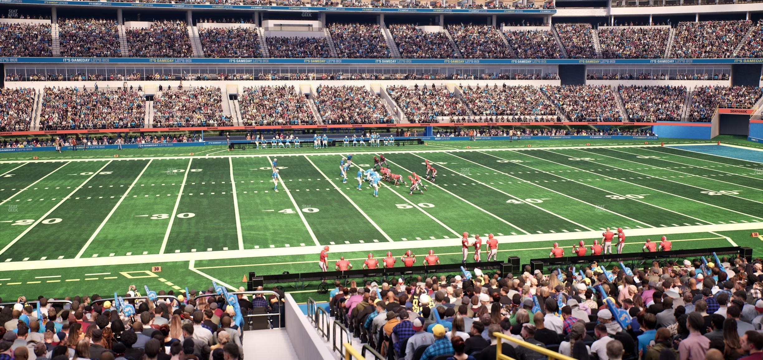 SoFi Stadium - Section Level 2 East Suite 9 Seat View