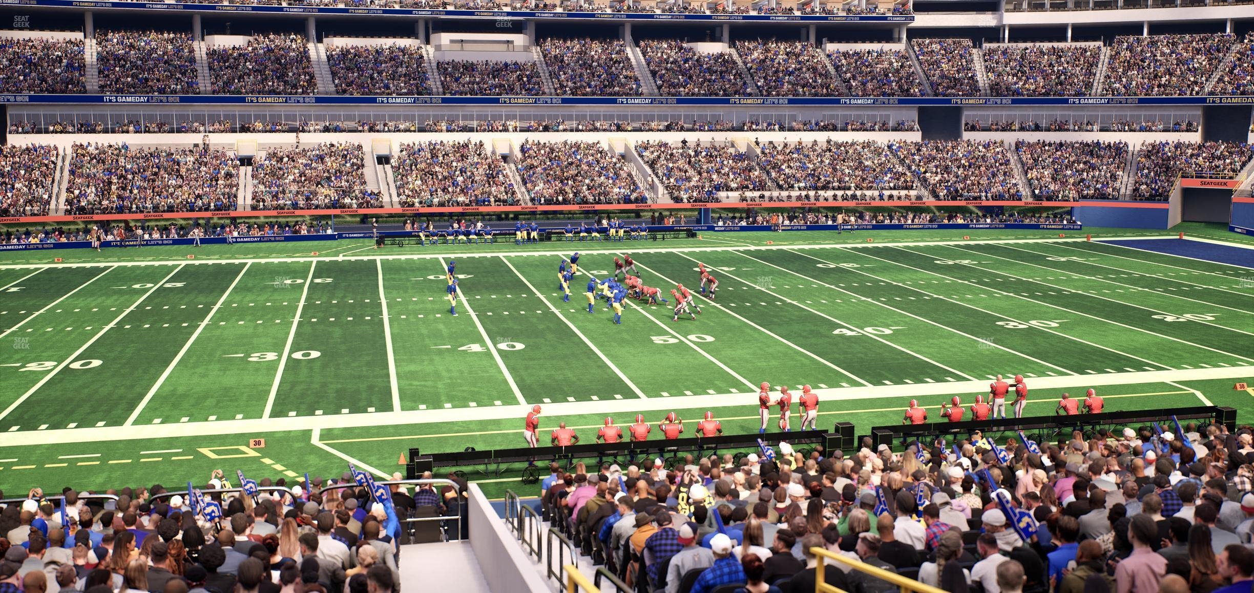 SoFi Stadium - Section Level 2 East Suite 9 Seat View