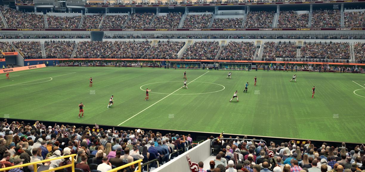 SoFi Stadium - Section Level 2 North East Suite 1 Seat View