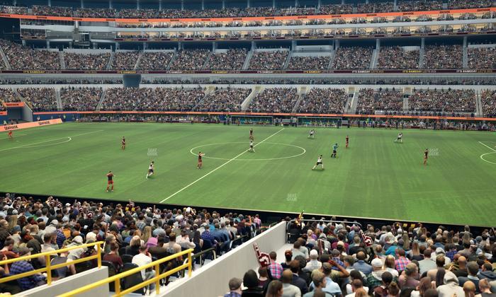 SoFi Stadium - Section Level 2 North East Suite 1 Seat View