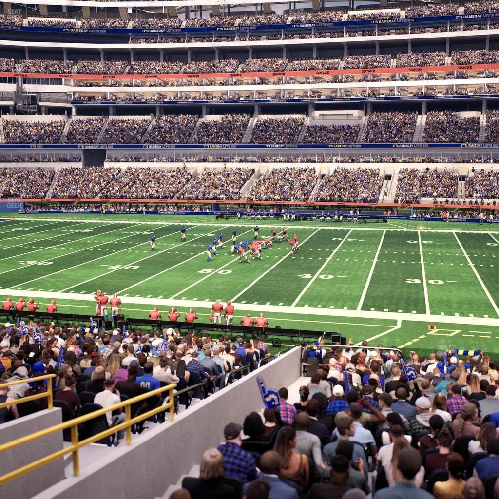 SoFi Stadium - Section Level 2 North East Suite 1 Seat View