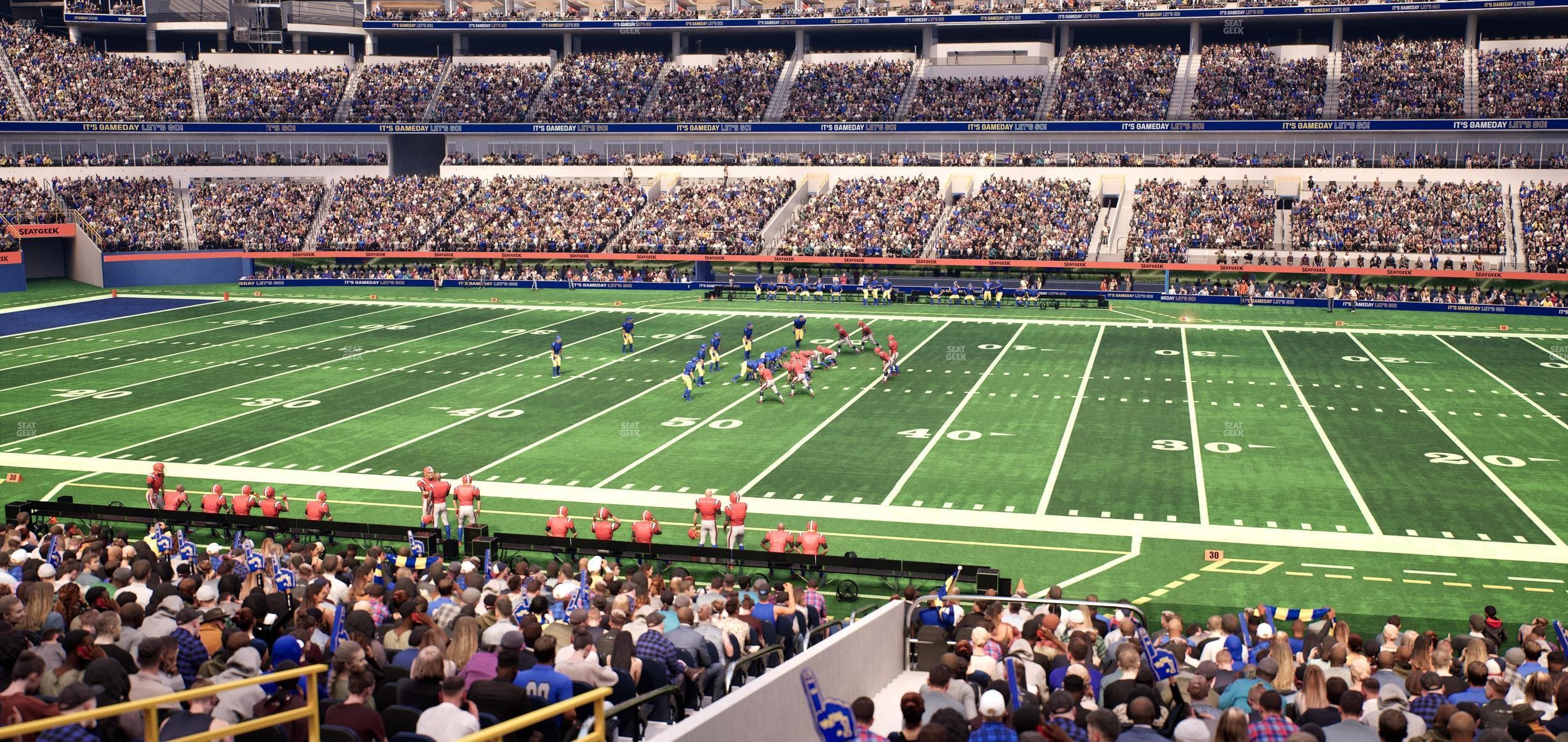 SoFi Stadium - Section Level 2 North East Suite 1 Seat View