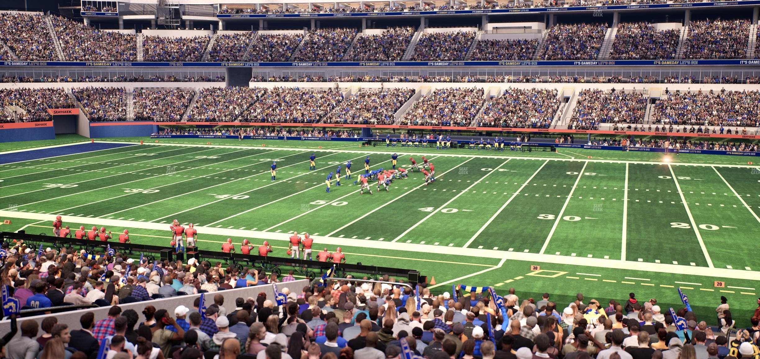 SoFi Stadium - Section Level 2 North East Suite 2 Seat View