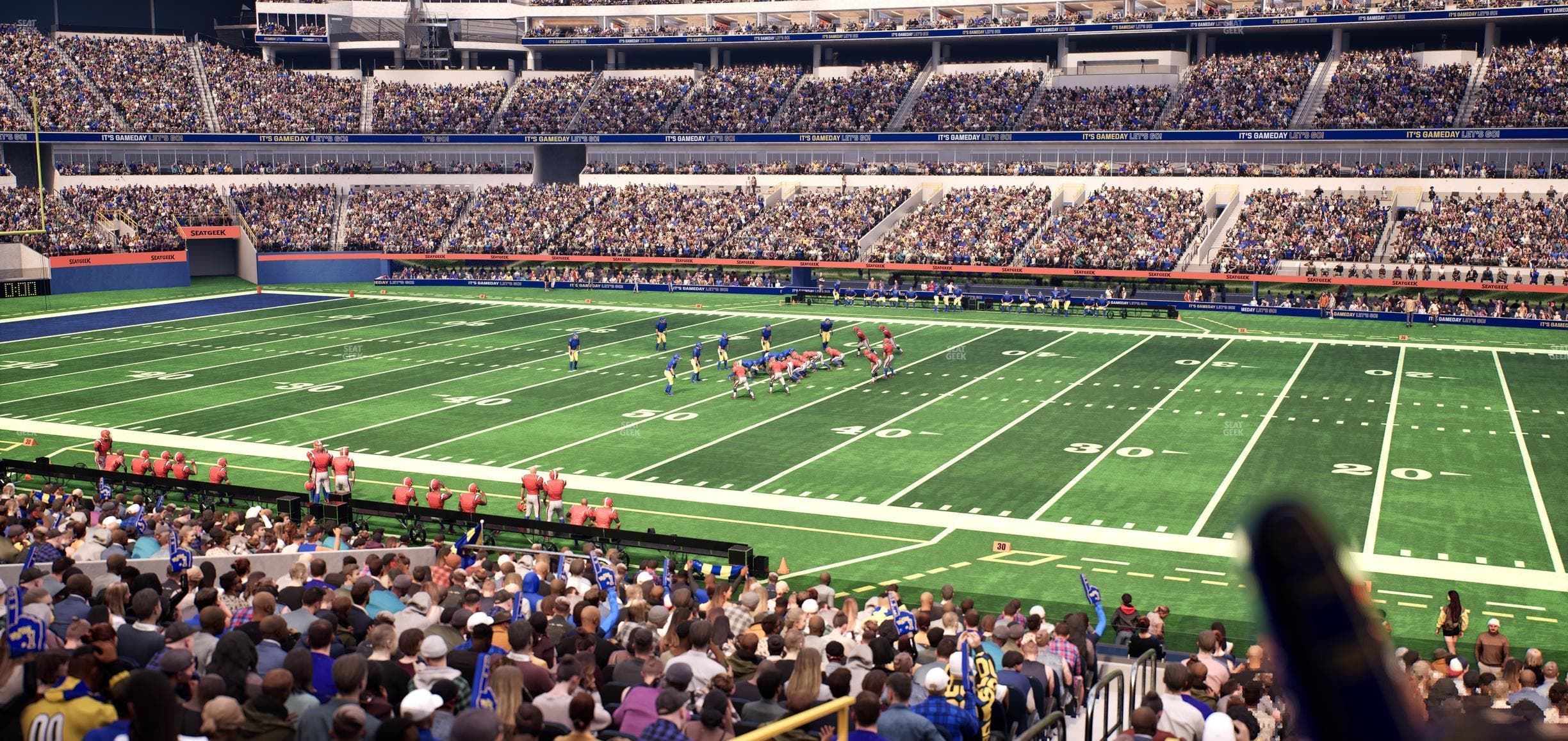 SoFi Stadium - Section Level 2 North East Suite 3 Seat View