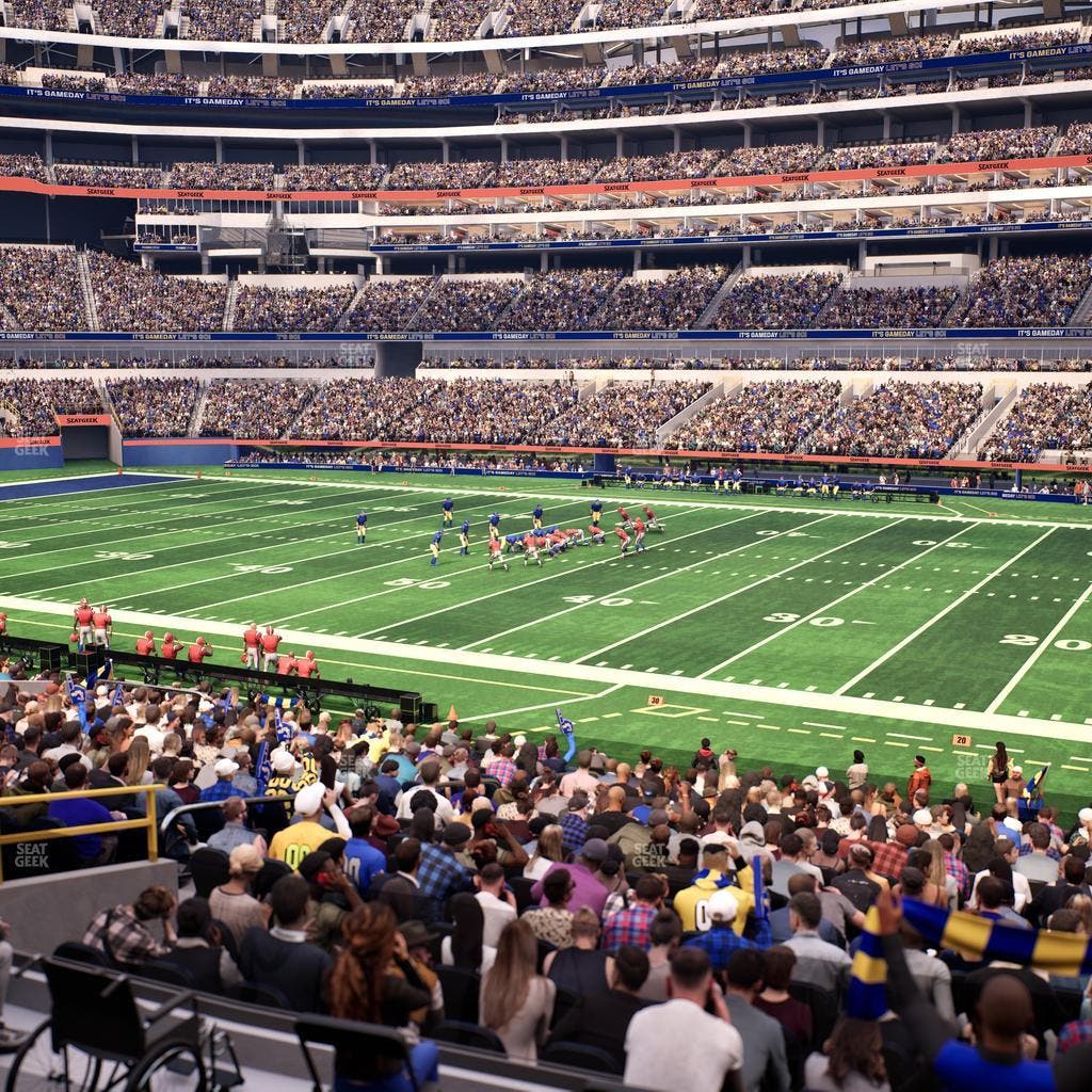SoFi Stadium - Section Level 2 North East Suite 4 Seat View