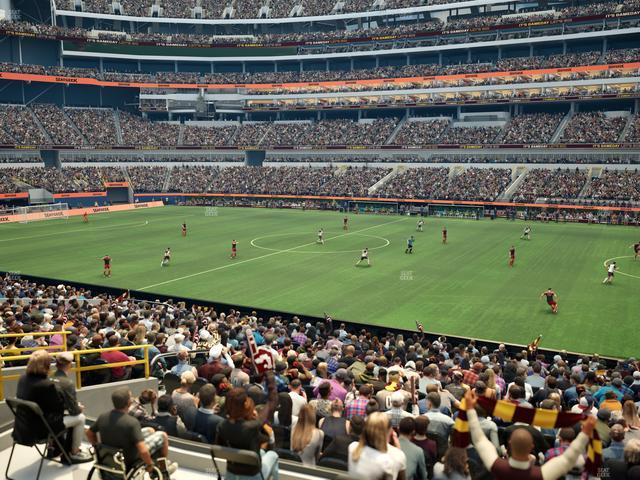 SoFi Stadium - Section Level 2 North East Suite 4 Seat View