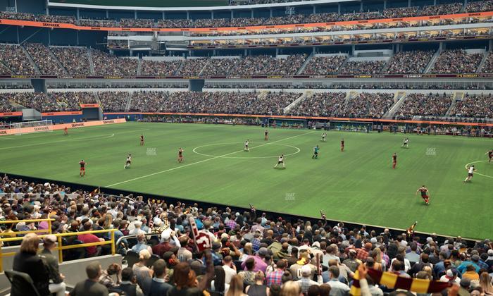 SoFi Stadium - Section Level 2 North East Suite 4 Seat View