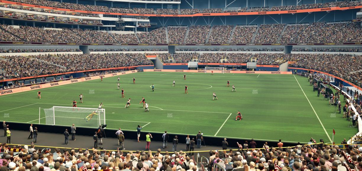 SoFi Stadium - Section Level 2 North West Suite 1 Seat View