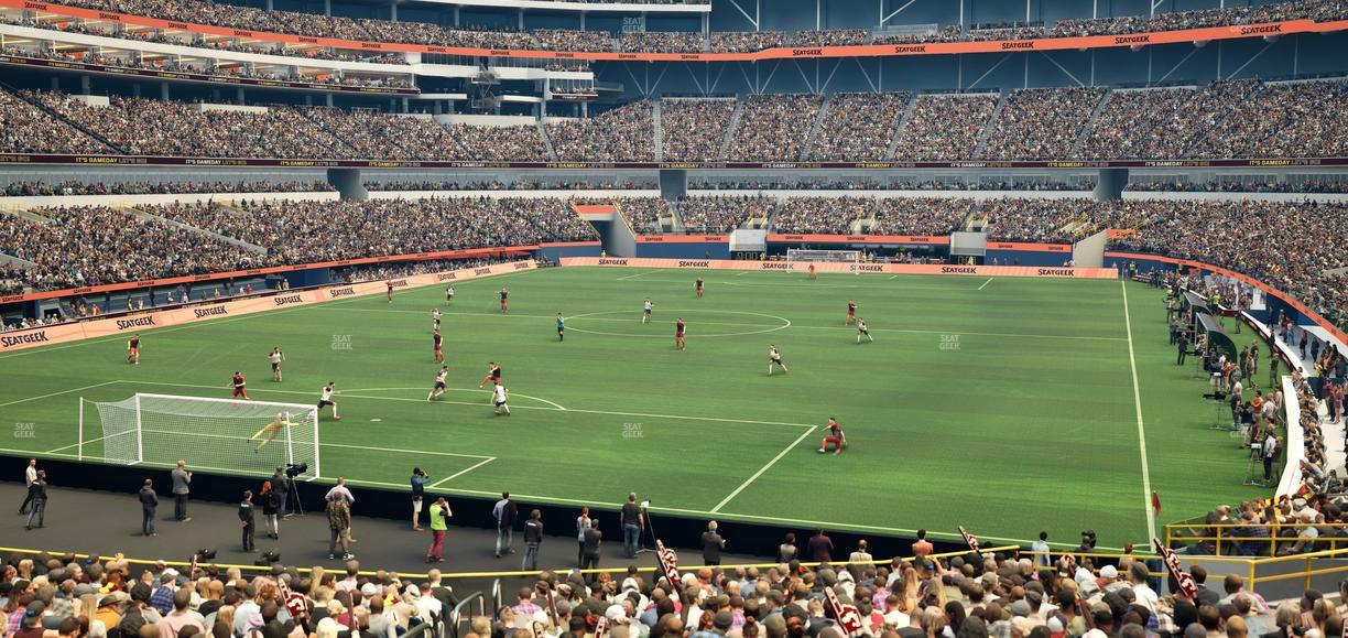 SoFi Stadium - Section Level 2 North West Suite 2 Seat View