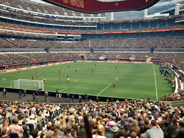 SoFi Stadium - Section Level 2 North West Suite 2 Seat View