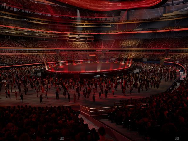 SoFi Stadium - Section Level 2 North West Suite 4 Seat View