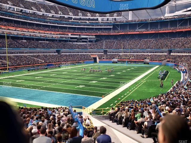SoFi Stadium - Section Level 2 North West Suite 4 Seat View
