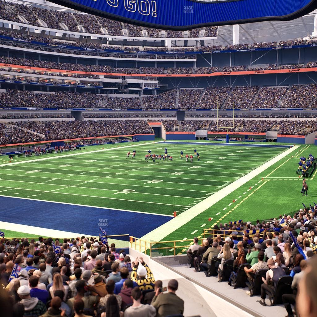 SoFi Stadium - Section Level 2 North West Suite 4 Seat View