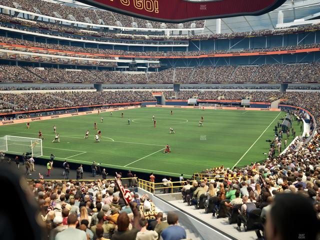 SoFi Stadium - Section Level 2 North West Suite 4 Seat View