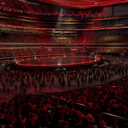 SoFi Stadium - Section Level 2 North West Suite 6 Seat View