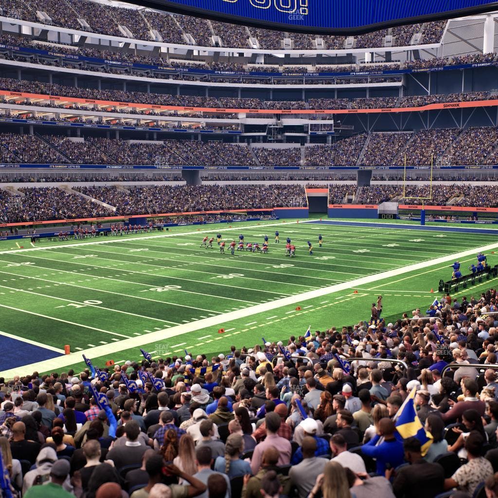 SoFi Stadium - Section Level 2 North West Suite 7 Seat View