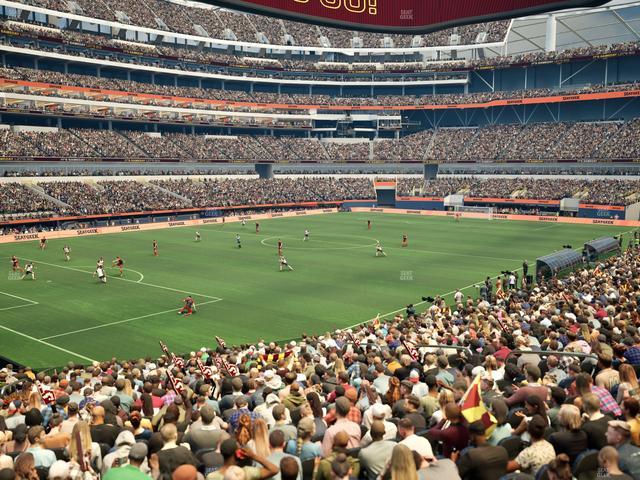 SoFi Stadium - Section Level 2 North West Suite 7 Seat View