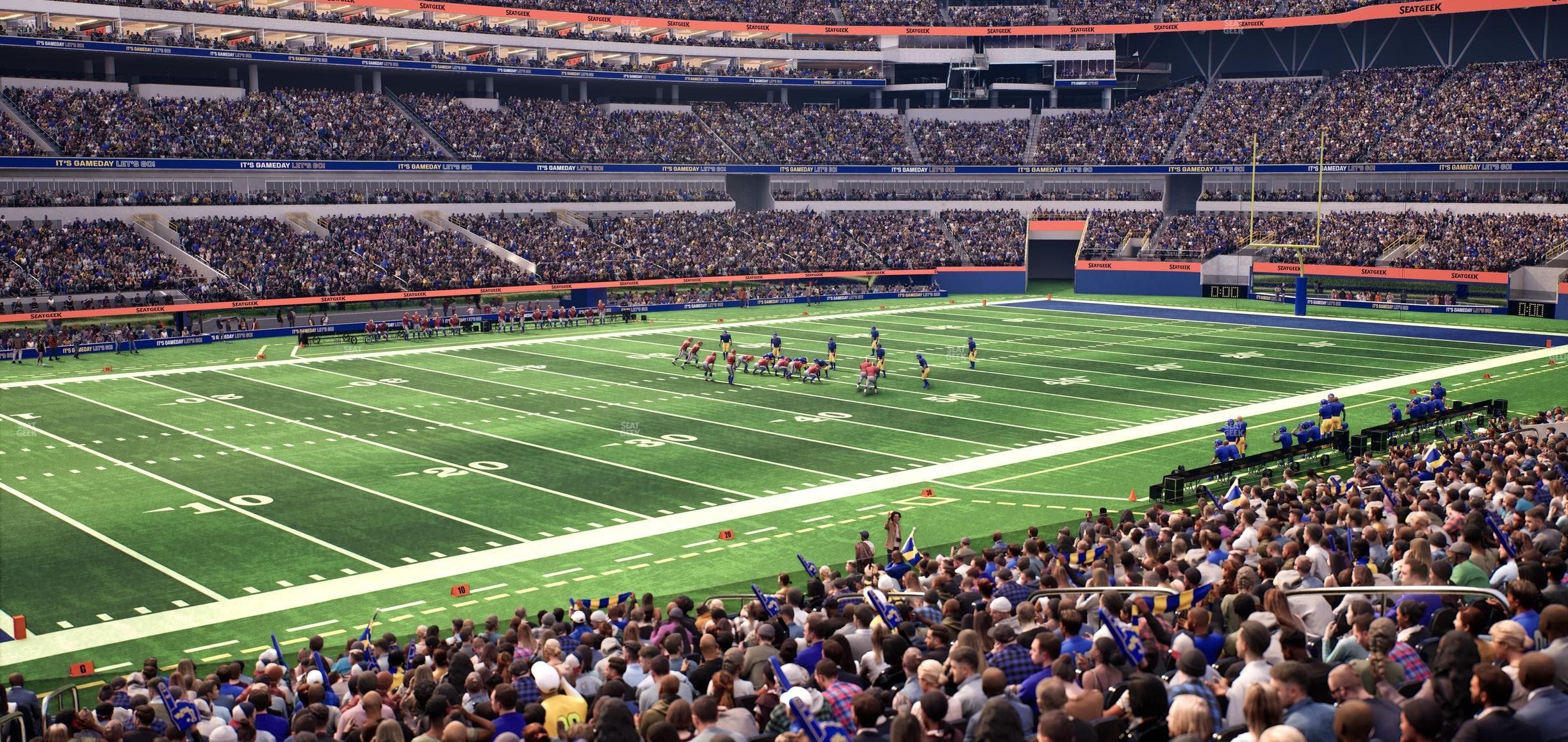 SoFi Stadium - Section Level 2 North West Suite 9 Seat View