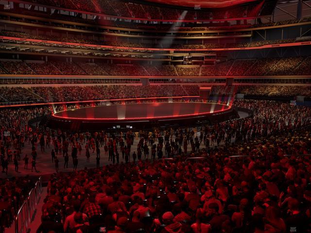 SoFi Stadium - Section Level 2 North West Suite 9 Seat View