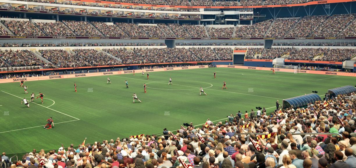 SoFi Stadium - Section Level 2 North West Suite 9 Seat View