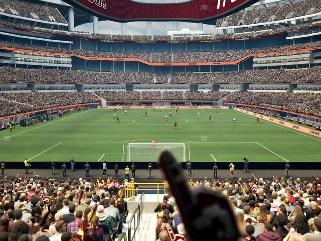 SoFi Stadium - Section Level 2 South East Suite 4 Seat View