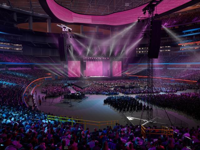 SoFi Stadium - Section Level 2 South West Suite 10 Seat View SoFi Stadium - Section Level 2 South West Suite 10 Seat View