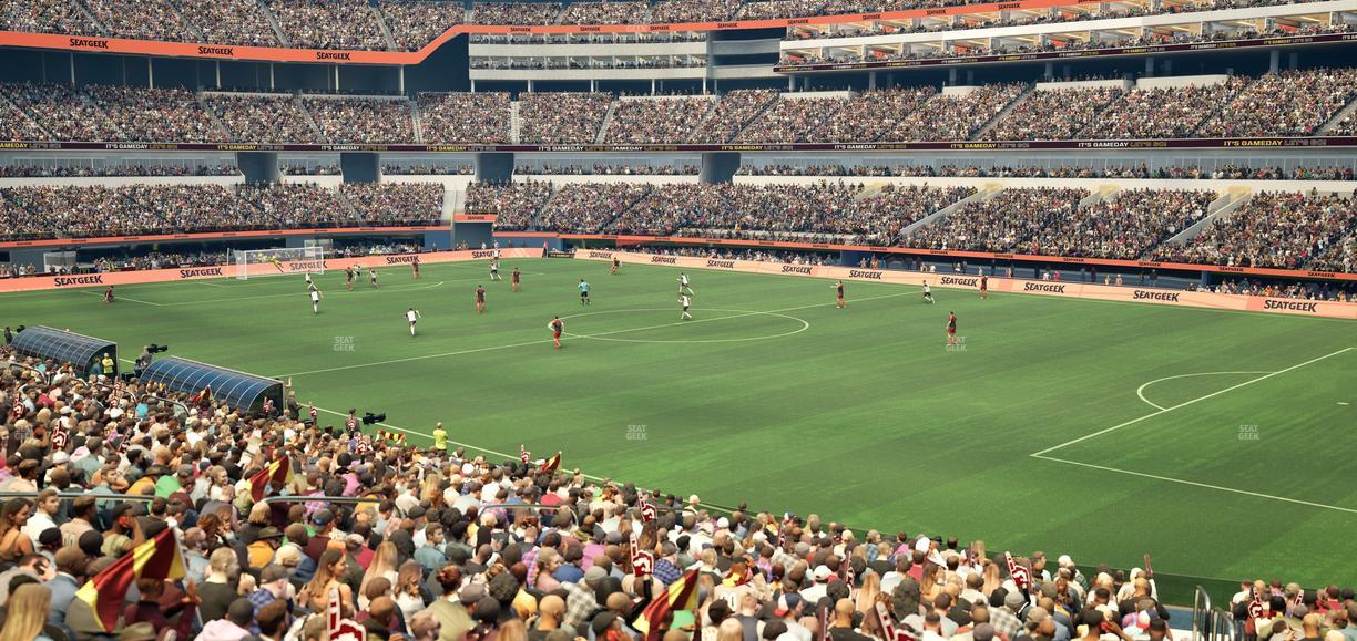 SoFi Stadium - Section Level 2 South West Suite 4 Seat View