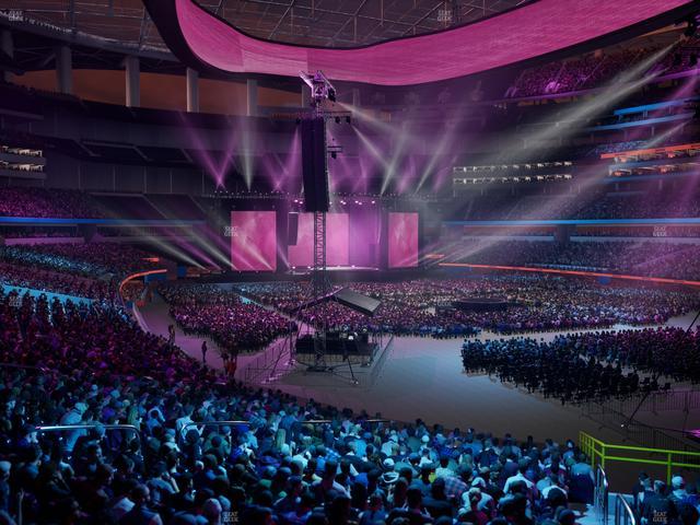 SoFi Stadium - Section Level 2 South West Suite 8 Seat View SoFi Stadium - Section Level 2 South West Suite 8 Seat View