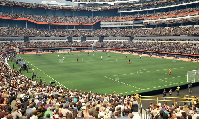 SoFi Stadium - Section Level 2 South West Suite 8 Seat View