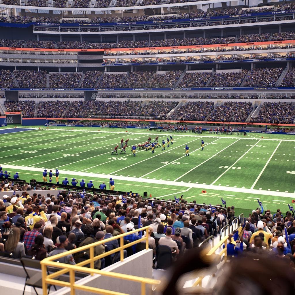 SoFi Stadium - Section Level 2 West Suite 13 Seat View