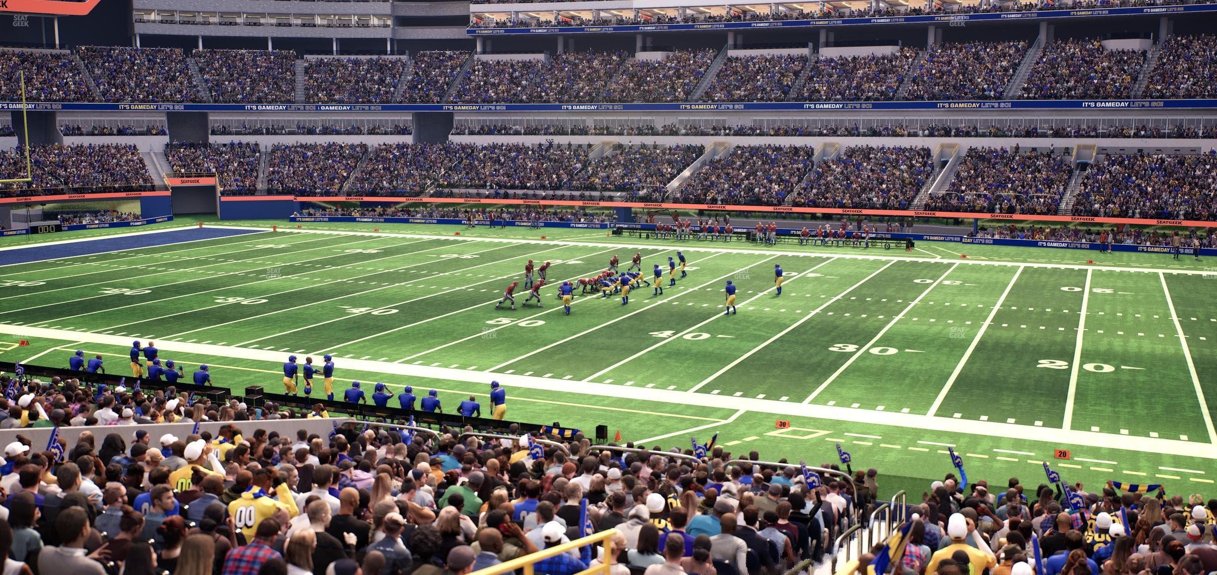 SoFi Stadium - Section Level 2 West Suite 13 Seat View