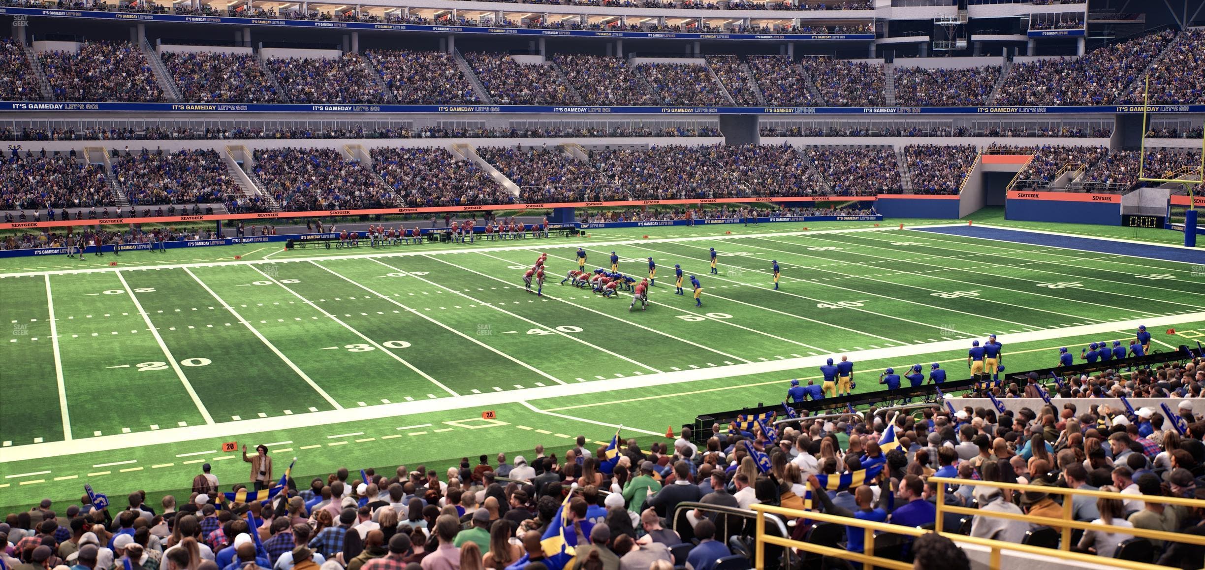 SoFi Stadium - Section Level 2 West Suite 3 Seat View