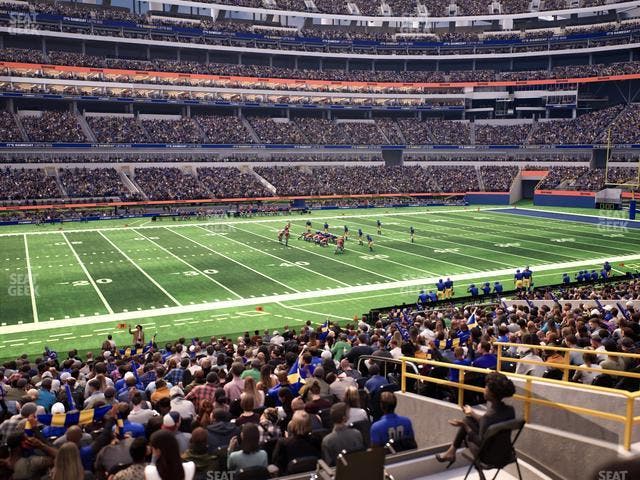 SoFi Stadium - Section Level 2 West Suite 3 Seat View