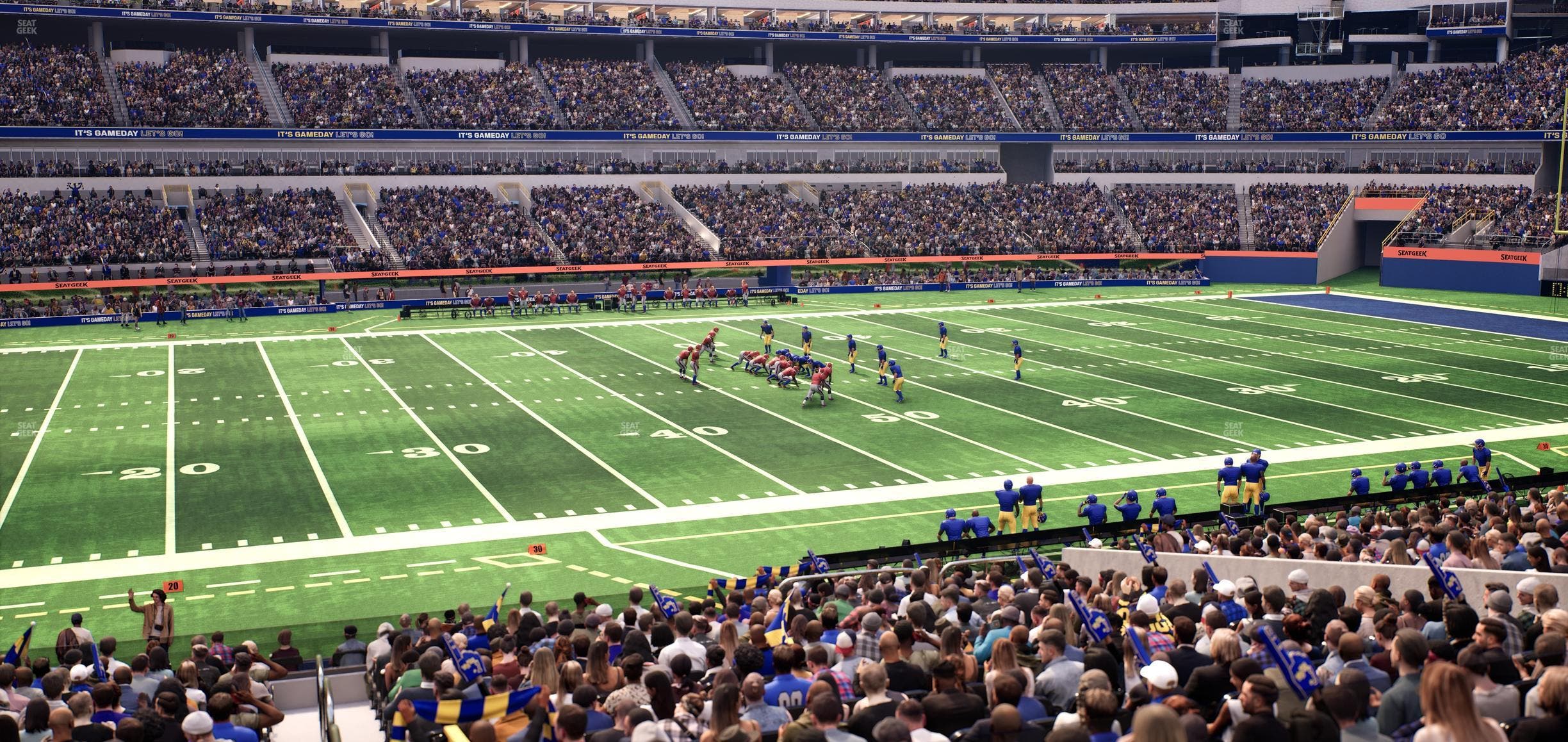 SoFi Stadium - Section Level 2 West Suite 4 Seat View