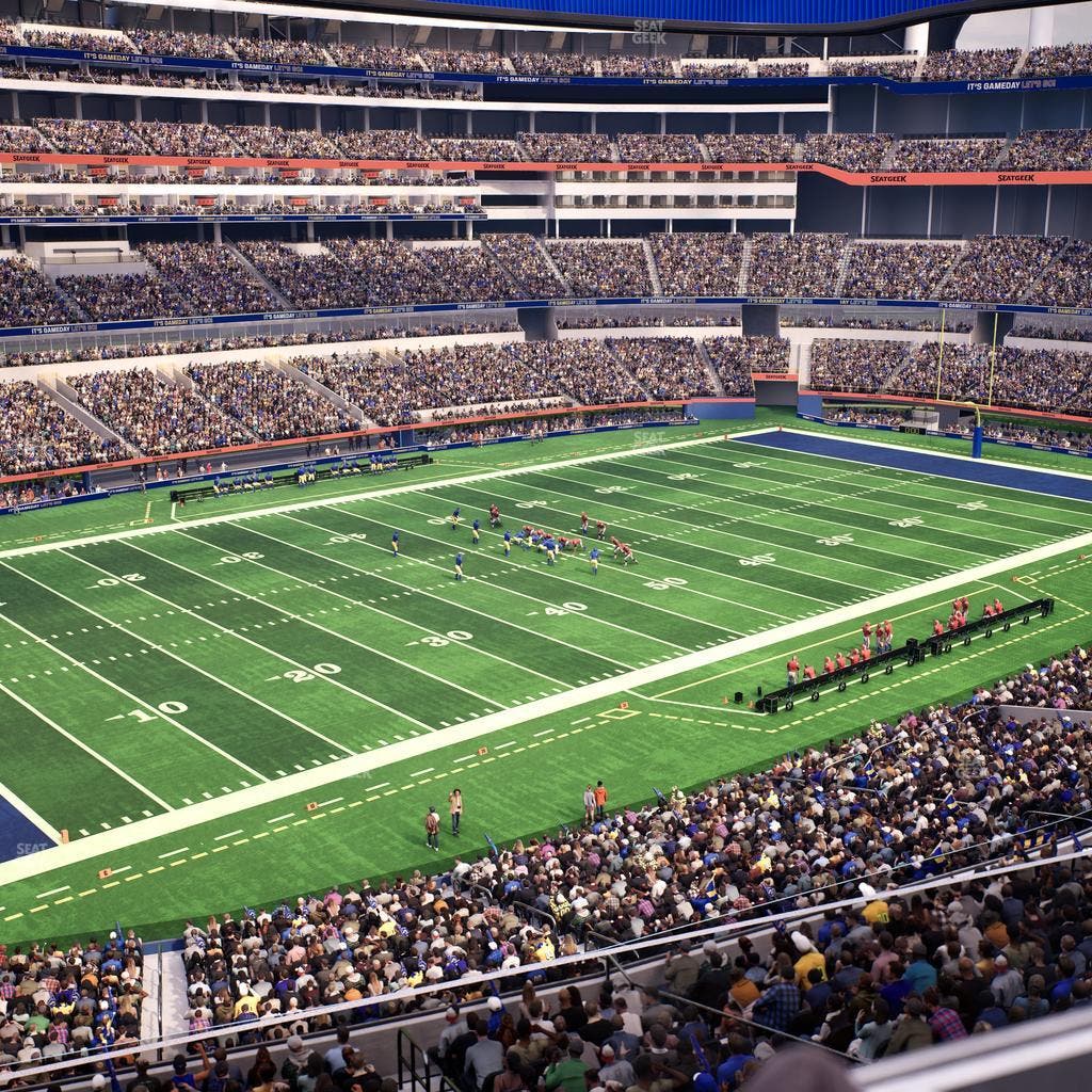 SoFi Stadium - Section Level 4 East Suite 1 Seat View