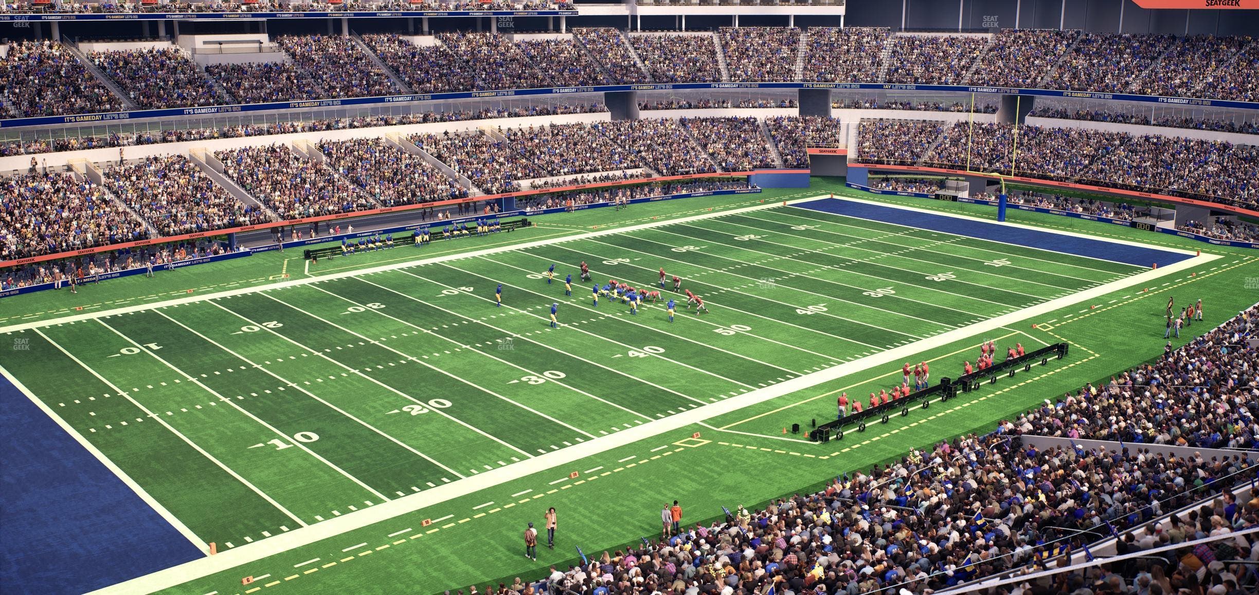 SoFi Stadium - Section Level 4 East Suite 1 Seat View
