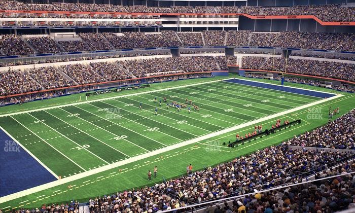 SoFi Stadium - Section Level 4 East Suite 1 Seat View