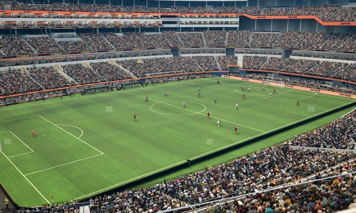 SoFi Stadium - Section Level 4 East Suite 1 Seat View